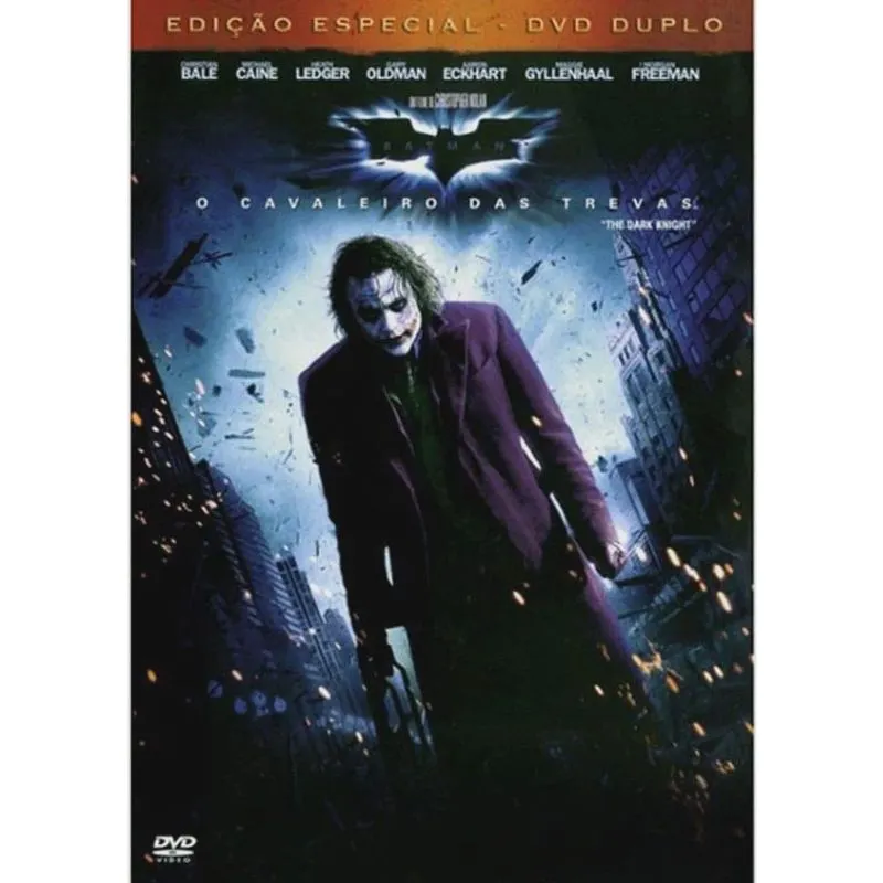 Batman O Cavaleiro Das Trevas duplo dvd original lacrado