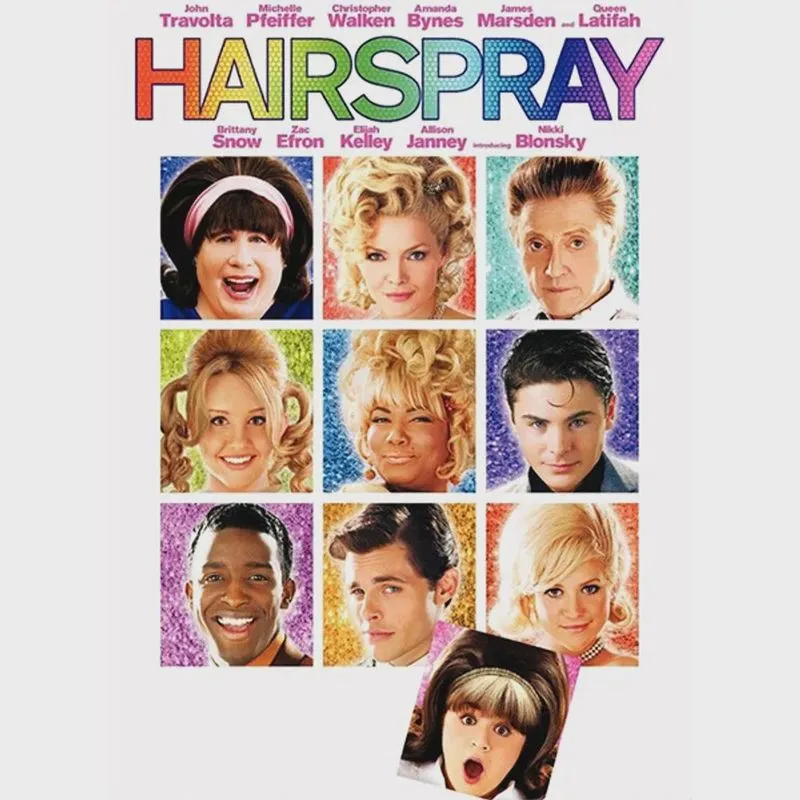 Filme DVD Original Hairspray Em Busca da Fama Warner