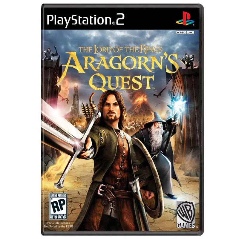 The Lord Of The Rings: Aragorn's Quest Ps2 Usado