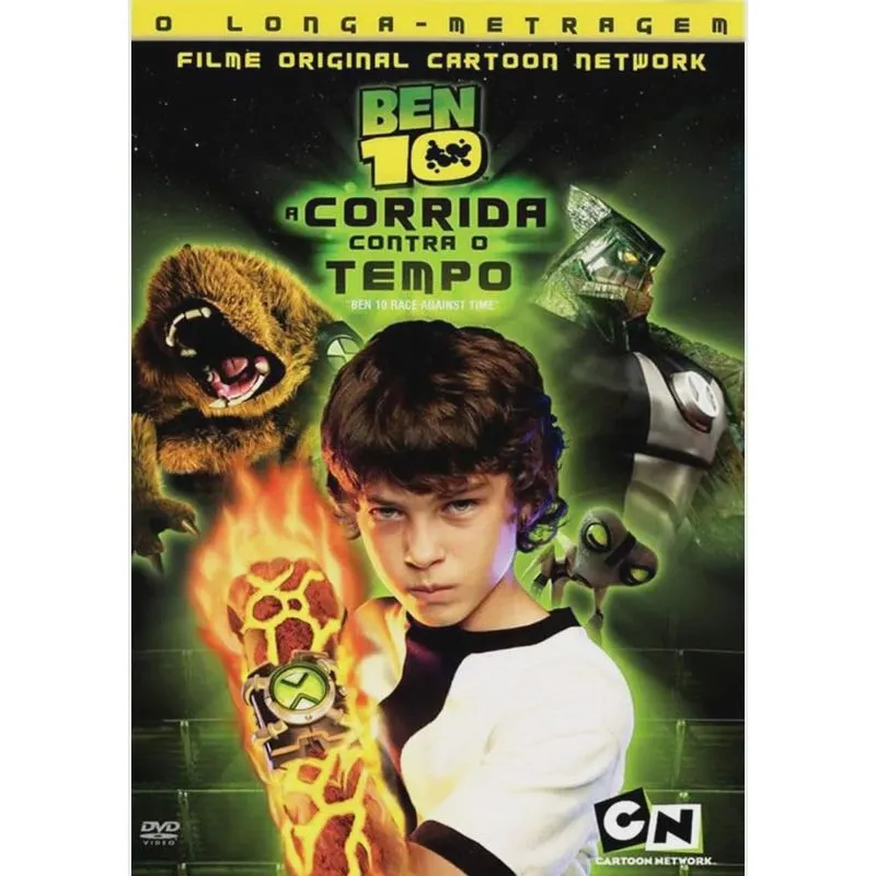 Ben 10 corrida contra o tempo dvd original lacrado