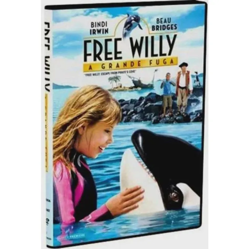 Free willy a grande fuga dvd original lacrado