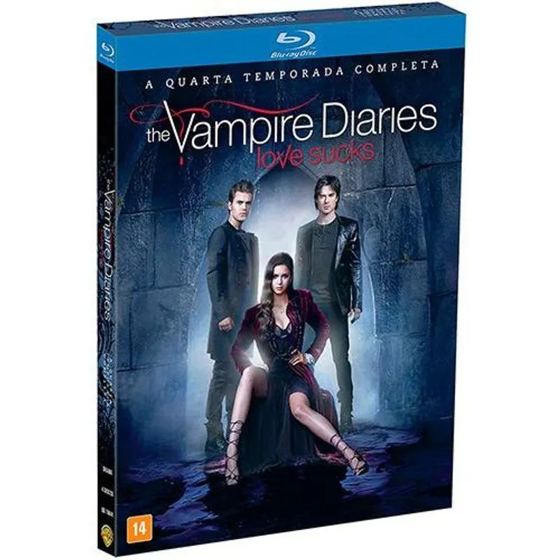 Blu-ray - The Vampire Diaries - 4 Temporada Completa