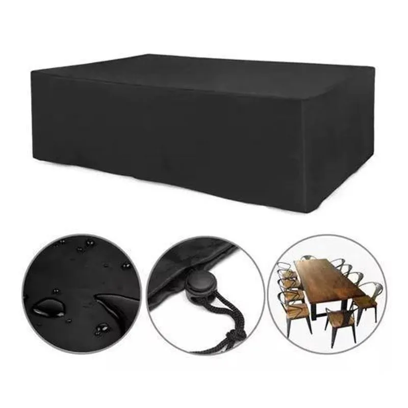 Capa Impermeável Para Mesa Retangular 68x68x120cm Bagun