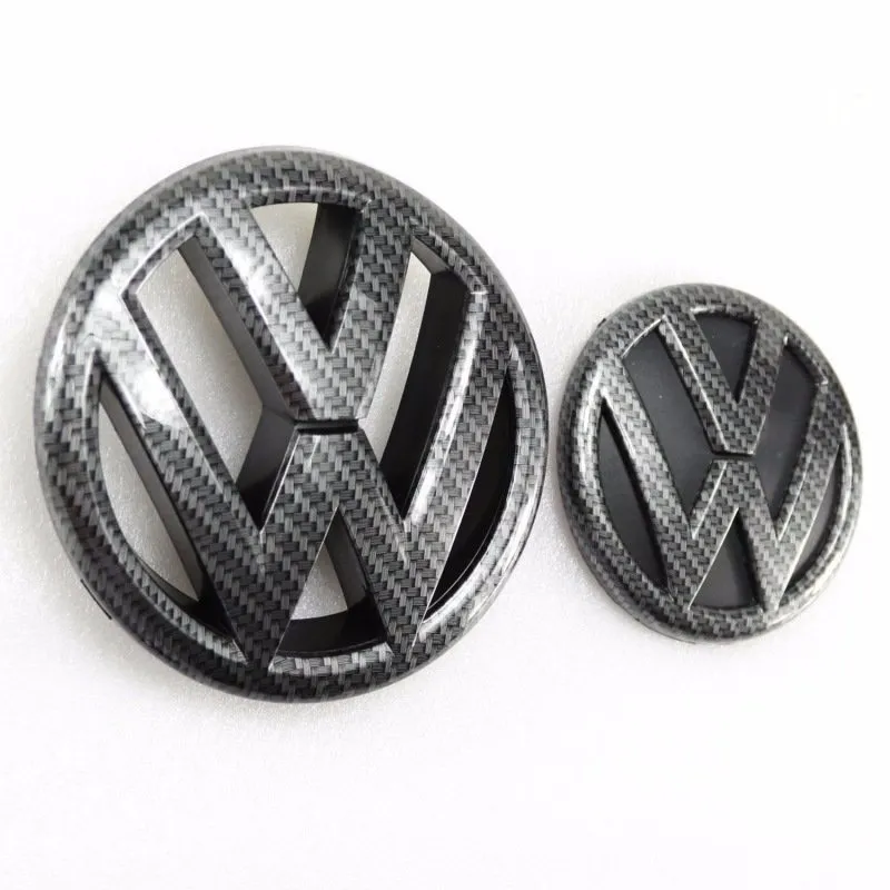 Acessórios Emblema Vw Golf Mk7 Gti Grade Traseira Carbono