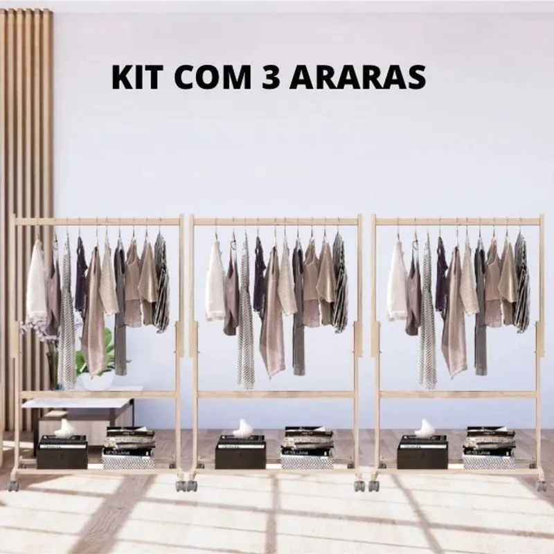 Combo De Araras Organizador Bonito
