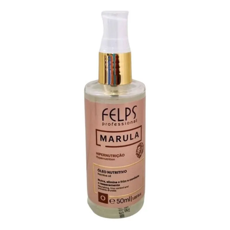 Felps Óleo Nutri E Elimina O Frizz Marula Hipernutrição 50ml