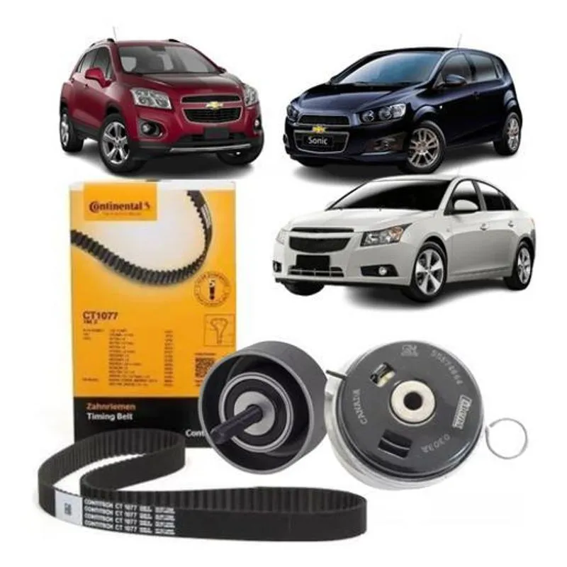 Kit Correia Dentada Tensor E Polia Gm Sonic 1.6 16v 2012/14