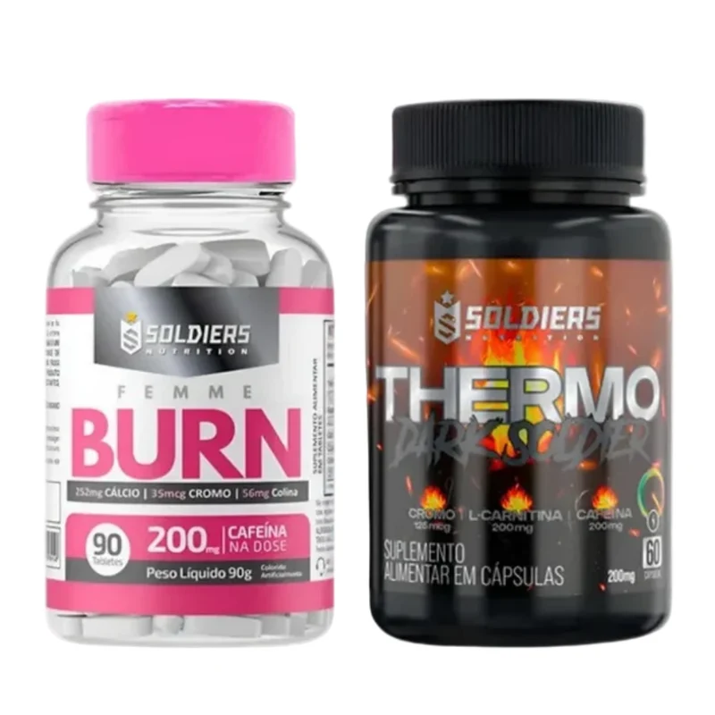 Kit Femme Burn 90 Tablets + Thermo Dark 60 Cápsulas