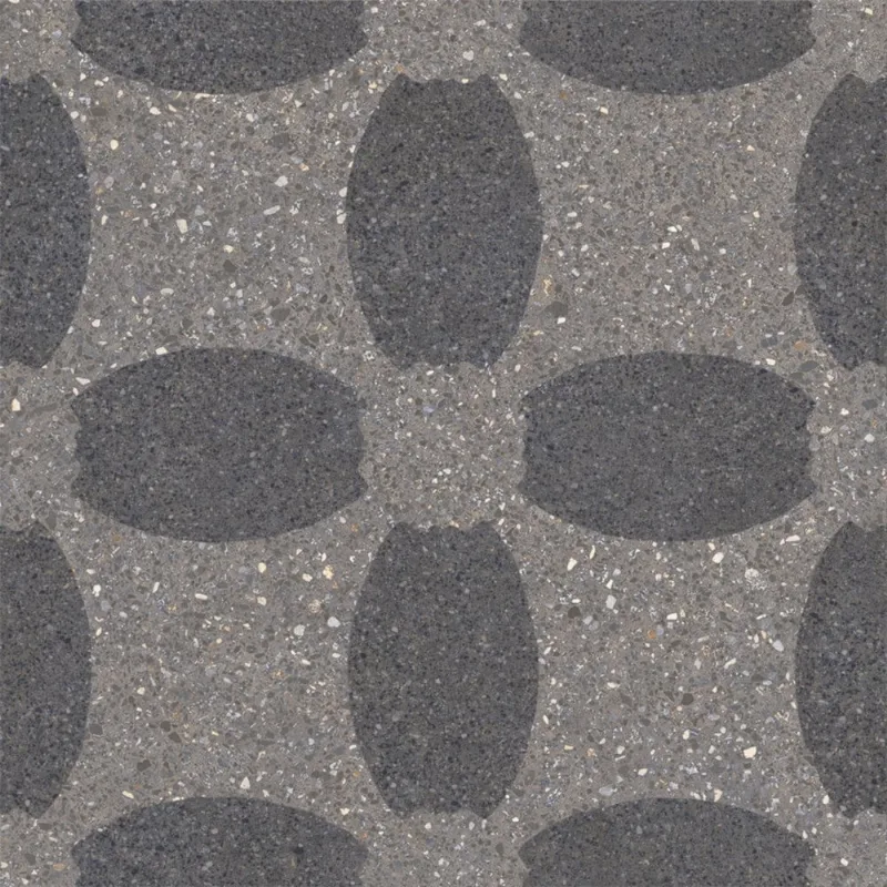 Revestimento Samba Rock Bouquet Graphite 20X20 Natural Bold Caixa 0,64M2 Portobello