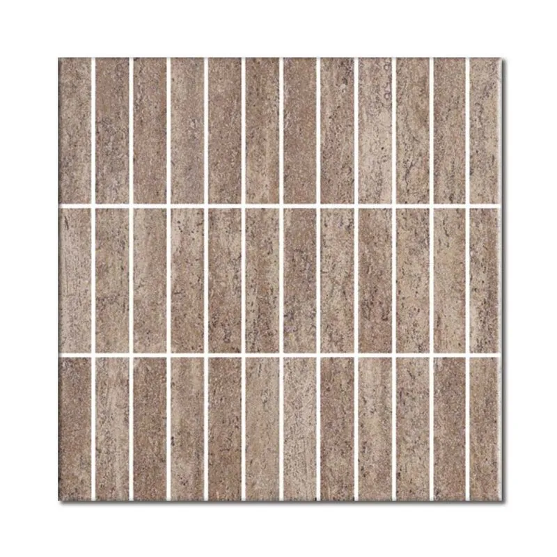 Pastilha travertino 30x30cm noce Portobello