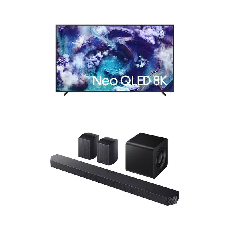Samsung Vision Ai Tv 75" Neo Qled 8k Qn900f + Soundbar Hw-q930f Combo