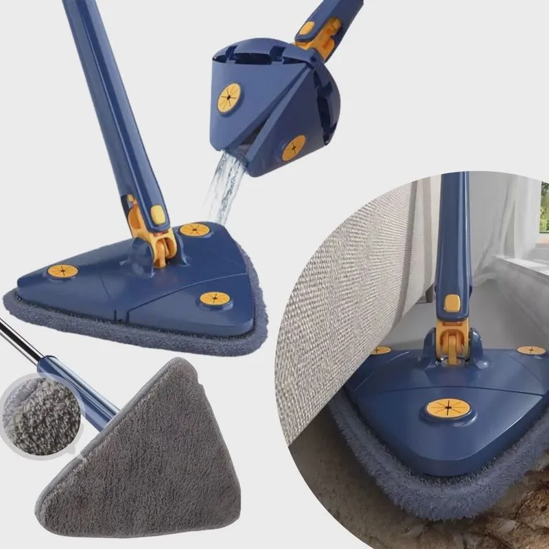 Mop Triangular Giratorio 360 Esfregão Limpeza para casa