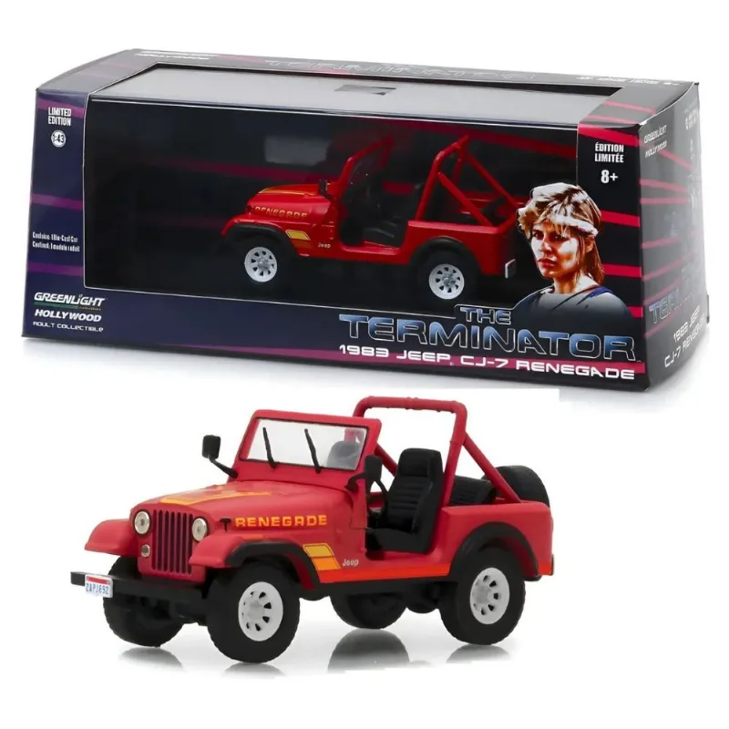 Jeep CJ-7 Renegade 1983 The Terminator 1/43 Greenlight 86533