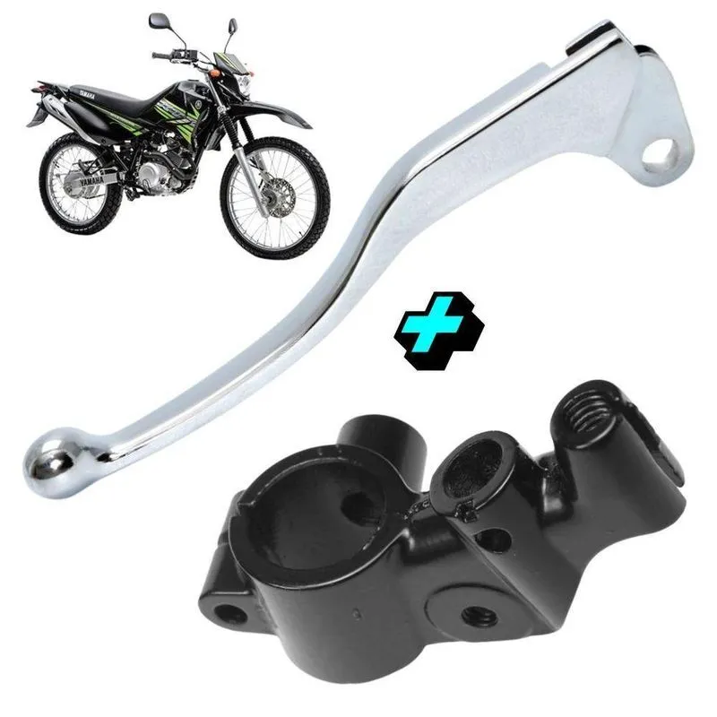 Kit Manete + Manicoto Embreagem Polido Yamaha Xtz 125 2012