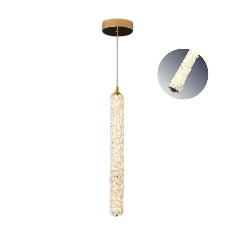 Pendente Led Cristal Decor Cinderella Cabeceira De Cama