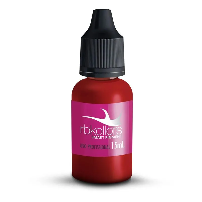 Pigmento Micropigmentação 15ml Castanho Médio - Rb Kollors