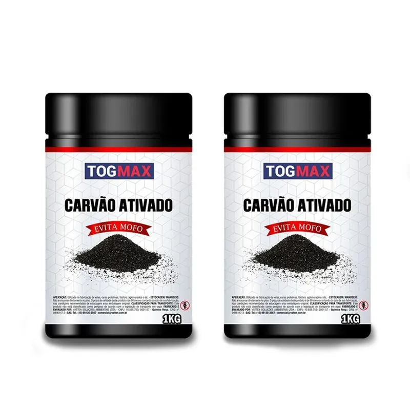 Carvão Ativado Granulado 2 Kg Togmax
