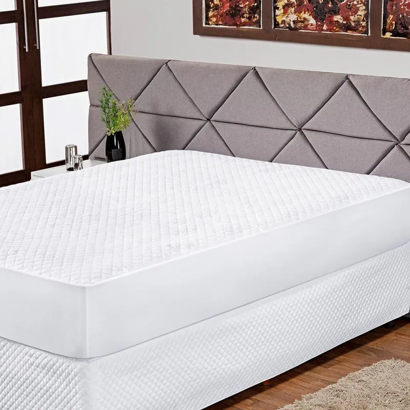 Protetor Colchão Queen Size Capa Impermeável Branco
