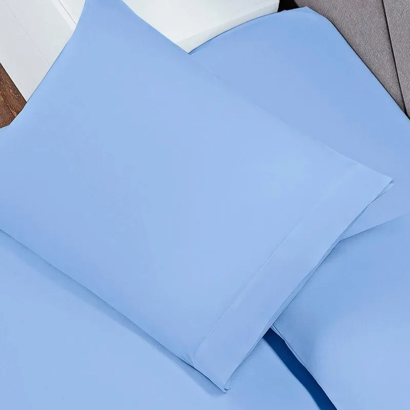 Fronha Premium Avulsa 180 Fios 70cm X 50cm Varias Cores Azul