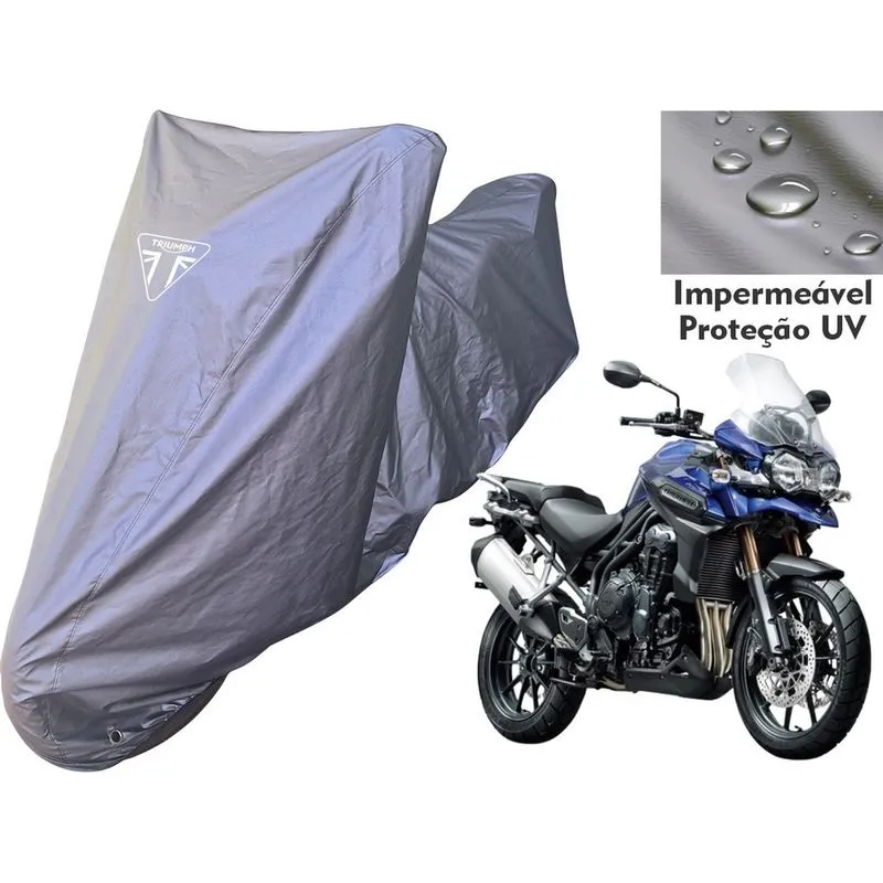 Capa Impermeável Tecido Anti-UV Moto Triumph Tiger Explorer