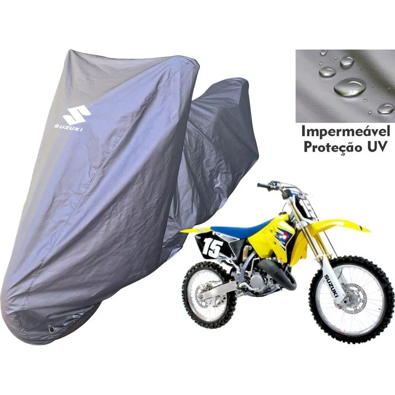 Capa Para Moto Suzuki rm 125 rm 80 Impermeável Durável