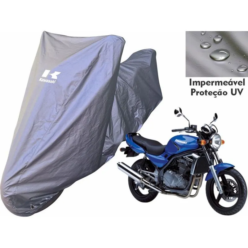 Capa Tecido Alta Tecnologia Impermeável Moto Kawasaki er 5