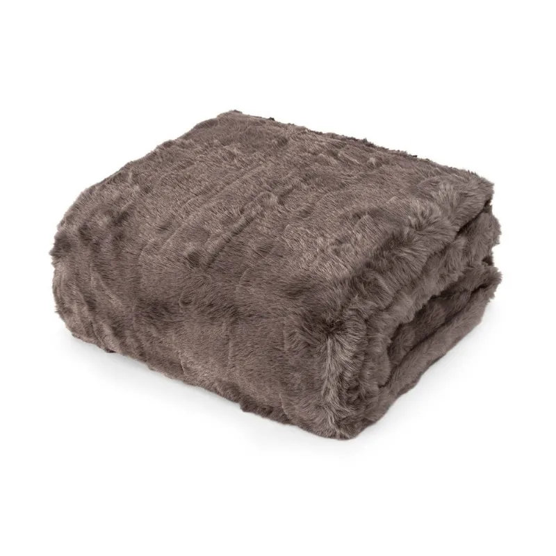 Cama Flannel Vermont Microfibra Buettner Manta | Queen | Khaki