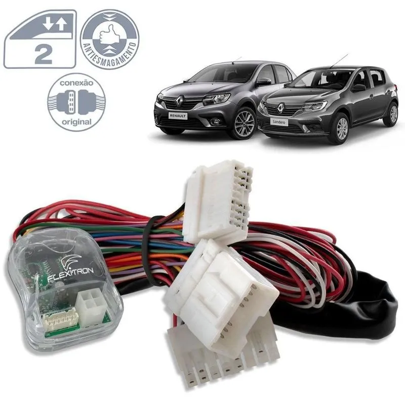 Modulo Vidro Elétrico Logan Sandero 2020 4 Vidros