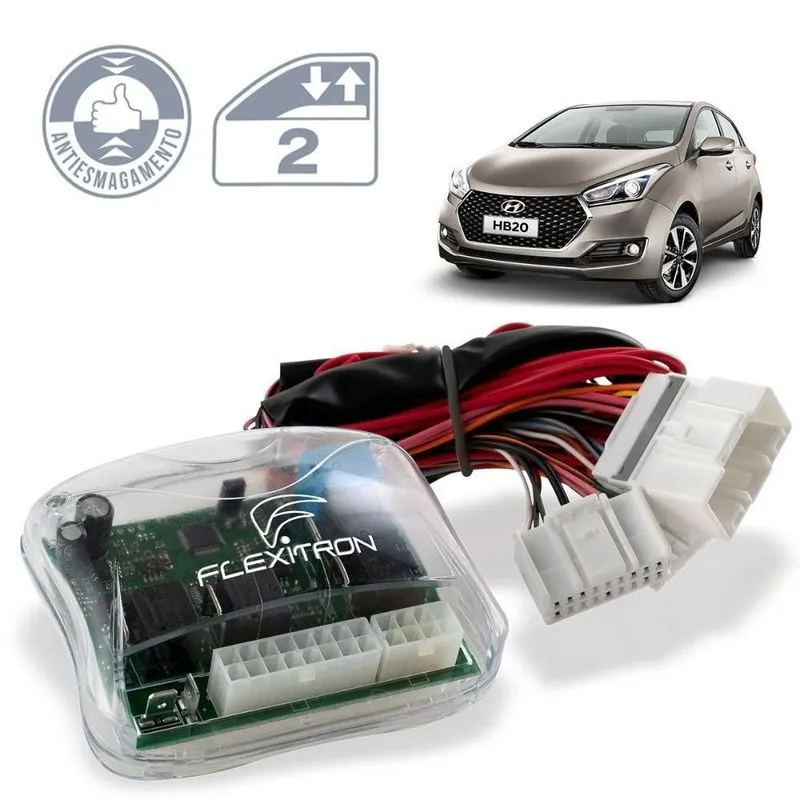 Modulo Vidro Elétrico Hb20 2013 A 2019 2 Vidros