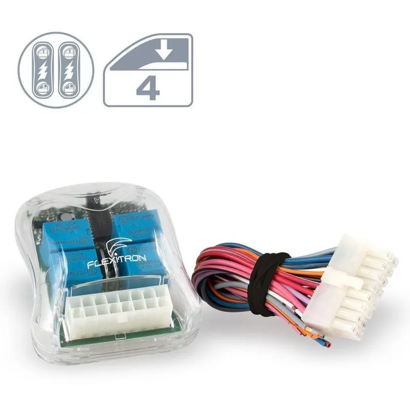 Modulo De Vidro Elétrico 4 Vidros Universal Fdx42