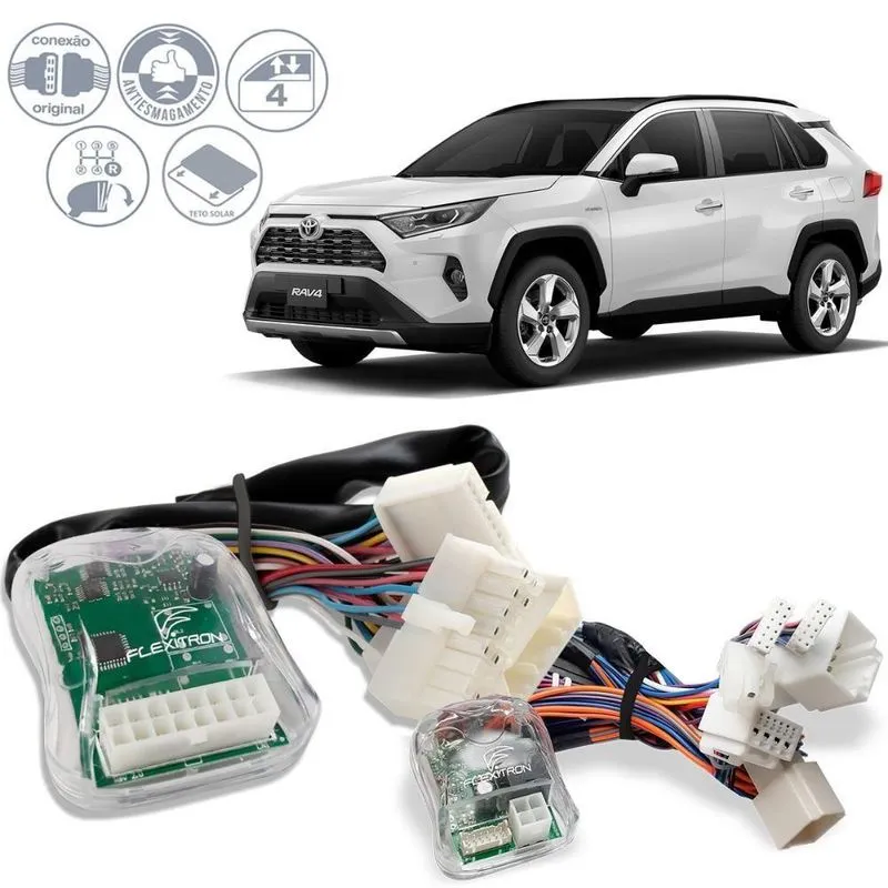 Módulo Vidro Elétrico Toyota Rav4 2020 2021 Teto Solar E Retrovisores