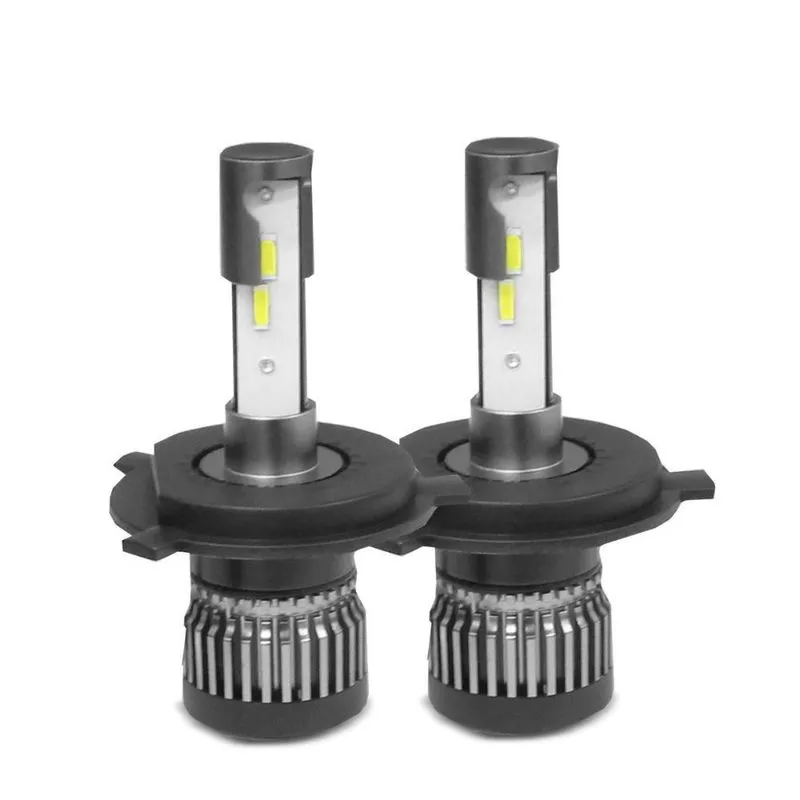 Kit Lâmpada De Led H4 6000k M7 3700 Lumens 50w