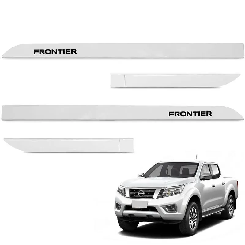 Jogo De Friso Lateral Frontier 2017 A 2022 Branco Aspen