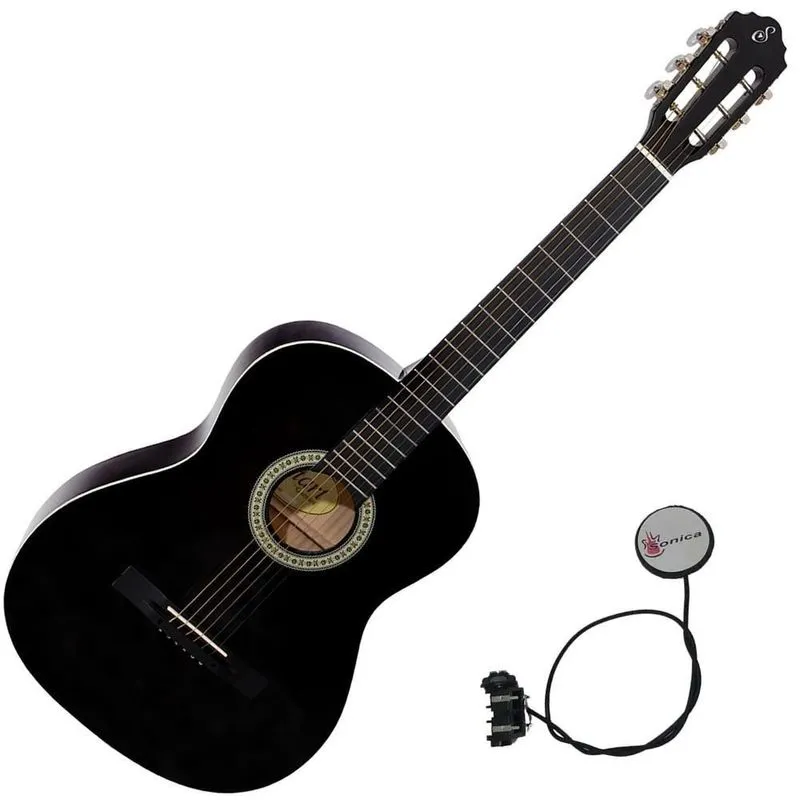Violão Eletroacústico Giannini Start S-14 Preto