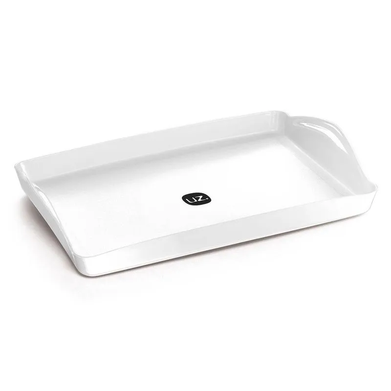 Bandeja Multiuso Grande Para Servir Cozinha Uz Branco
