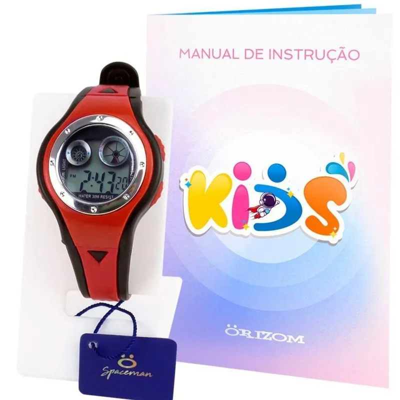 Relógio Infantil Led Digital Moda
