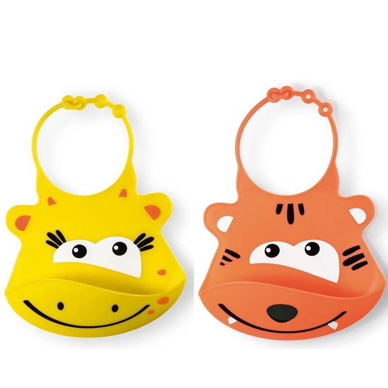 Kit C/2 Babador De Silicone Multikids