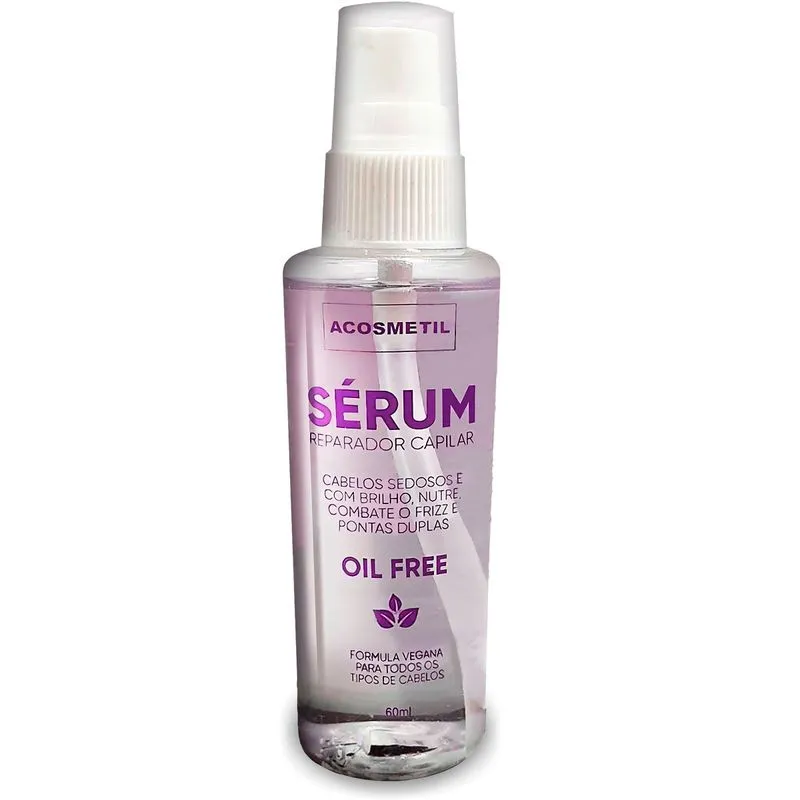 Sérum Acosmetil: Finalizador Com Brilho E Hidratação