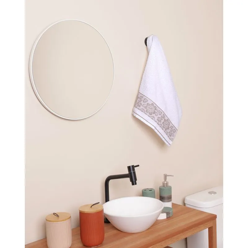 Toalha De Rosto 46cmX70cm Branca UN