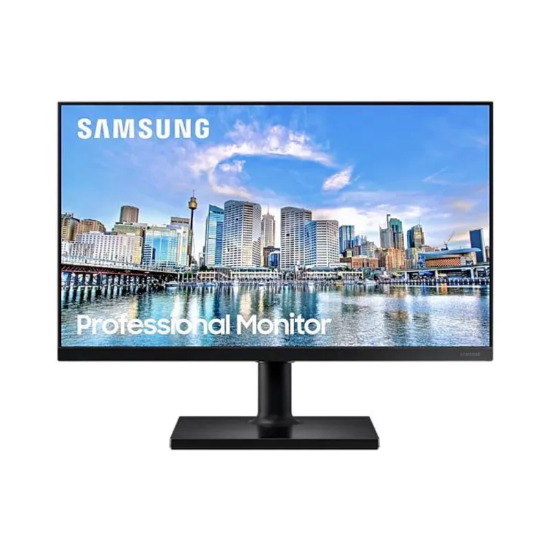 Monitor Full HD Samsung 24", HDMI, Display Port, FreeSync, HAS, Preto - LF24T450FQLMZD