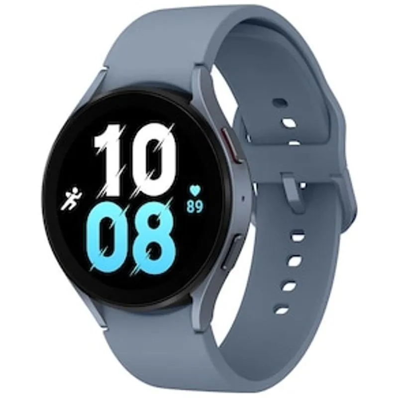 Smartwatch Samsung Galaxy Watch5 BT 44mm Azul Tela Super AMOLED de 1.4", Bluetooth, Wi-Fi, GPS, NFC