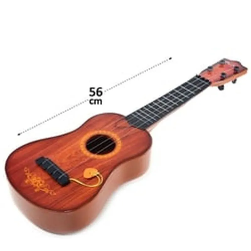 Violão Infantil Musical Liso Ark - Brinquedo Educativo Para Crianças
