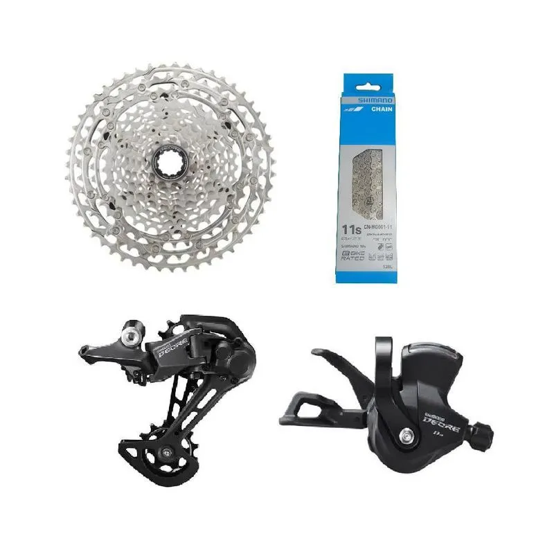 Kit 11v Shimano Deore M5100 11/51d Hg11 K7 Câmb Corrent Alav