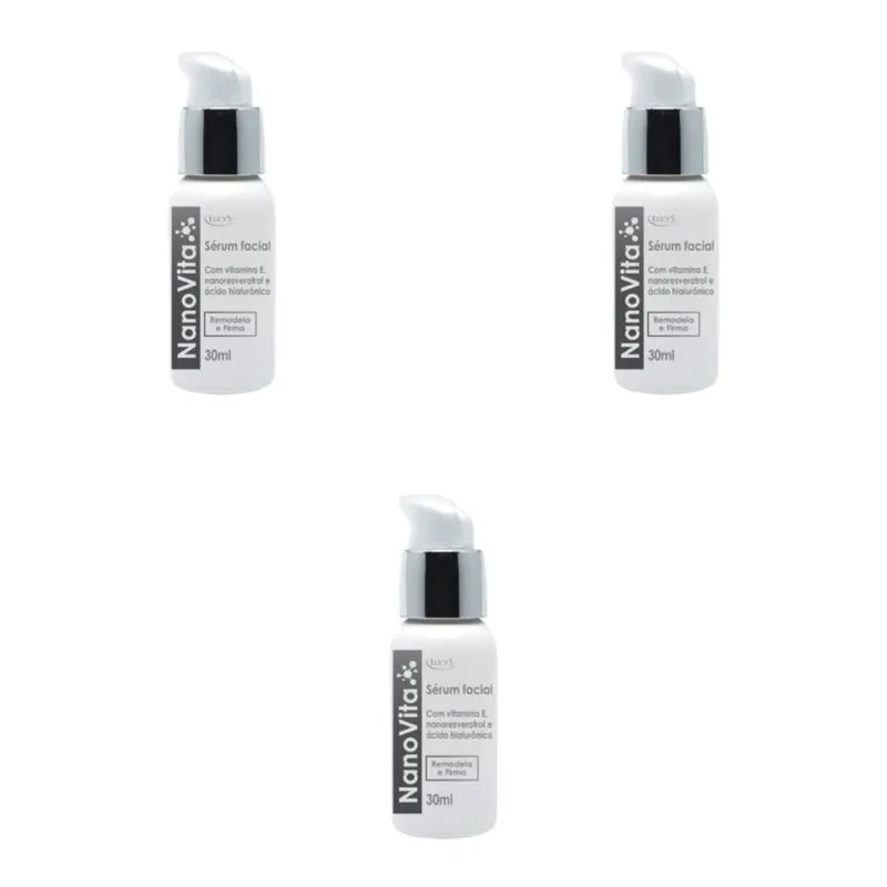 Sérum Facial Nanovita Firma 3 Unidades