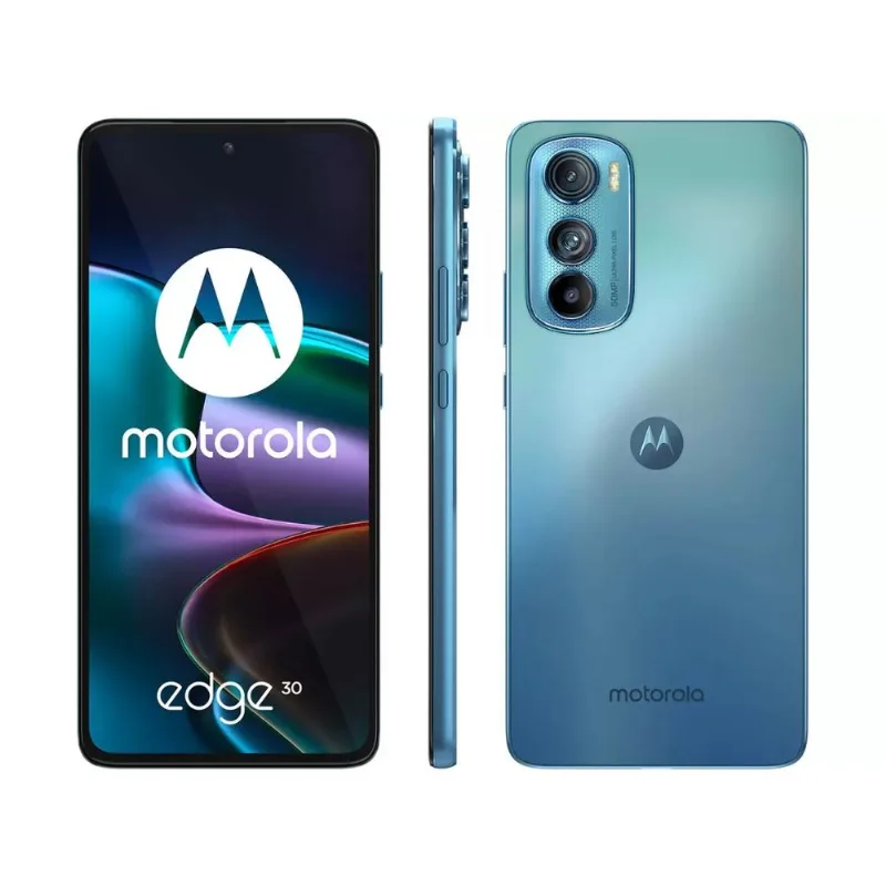 Usado: Motorola Edge 30 5G 128GB Azul Muito Bom - Trocafone - MOTOROLA