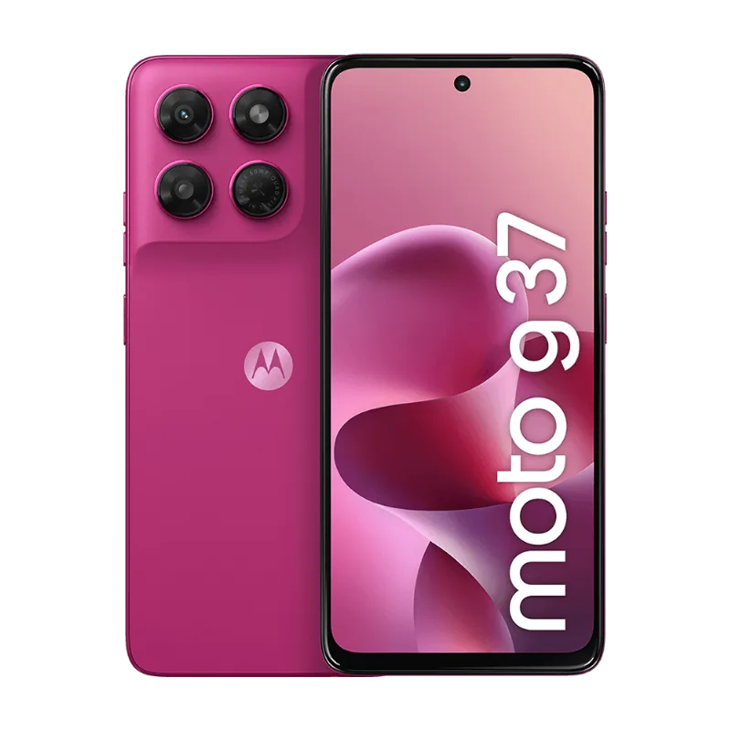 Smartphone Motorola Moto g37 5G 64GB 4GB RAM + 8GB RAM Boost, câmera 50 MP, Tela 6.7" HD+ 120hz - Rosa - Motorola