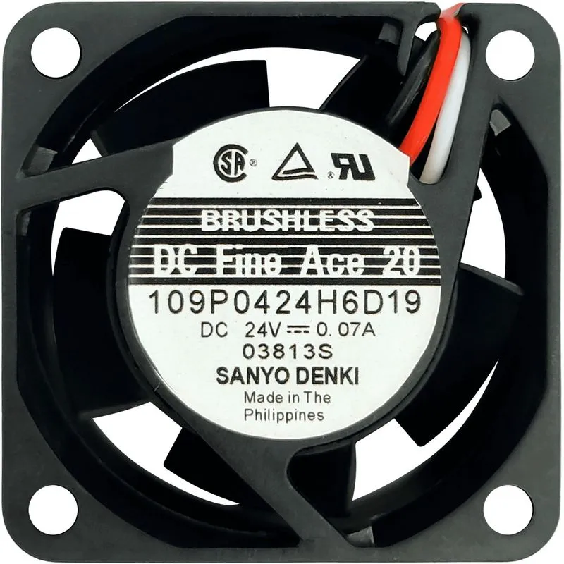 5 Cooler Fan 109p0424h6d19 24v 0.07a 3l 3p 40x40x20mm B2