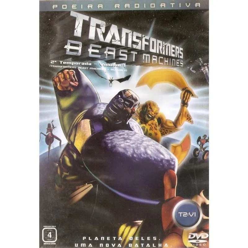 Dvd Transformers Beast Machines - 2° Temporada - Vol.1