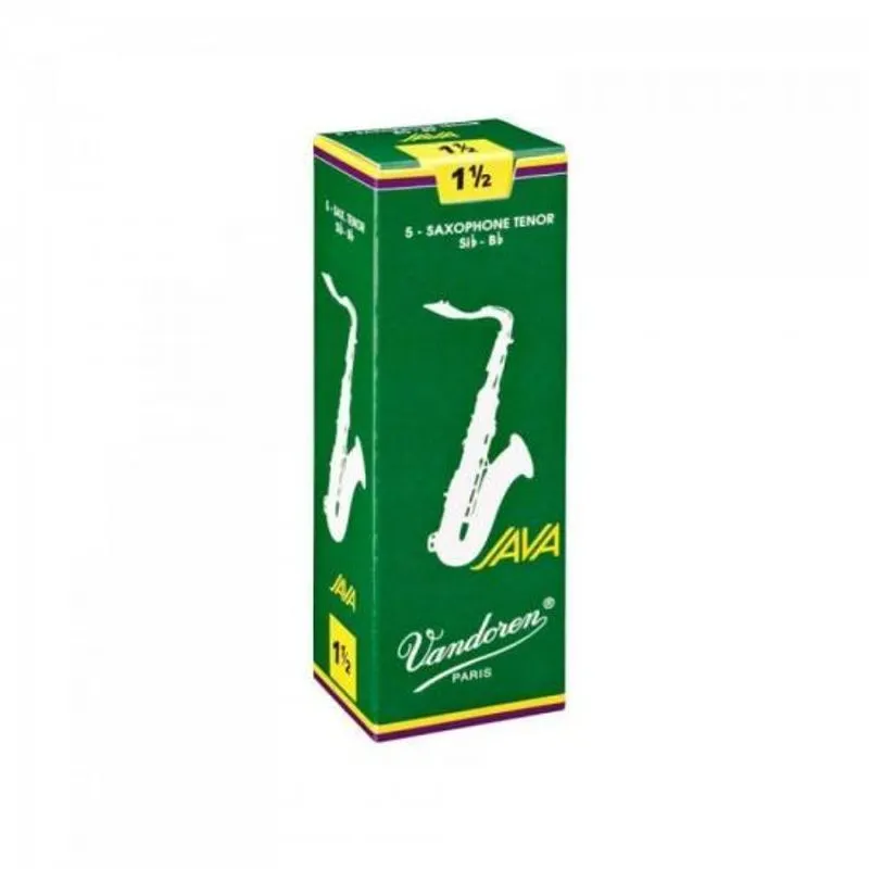 Palheta Para Saxofone Tenor Vandoren Java 1.5 - 5 Unidades