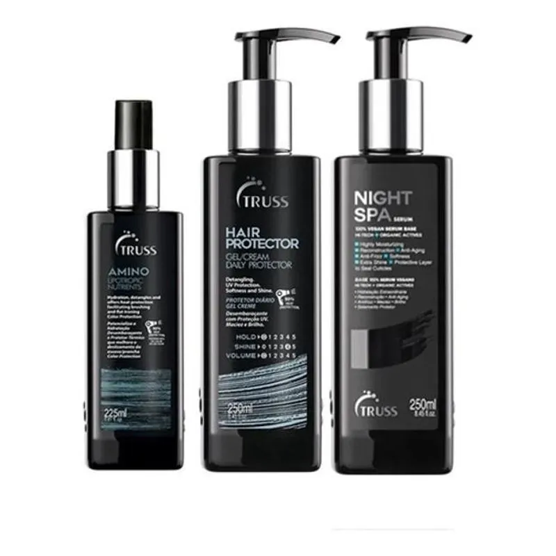 Truss Kit Amino Miracle + Night Spa + Hair Protector